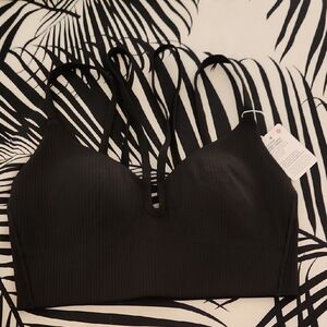 Lululemon Like a Cloud Strappy Longline Ribbed Bra